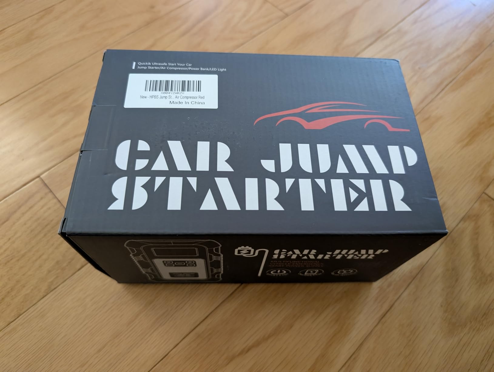 HPBS jump starter customer review photo